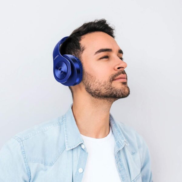 Audífonos inalámbricos Bluetooth,estéreo, 35 horas de tiempo de reproducción, con graves profundos - Imagen 5
