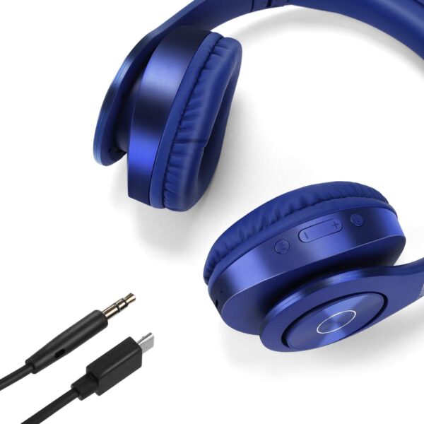 Audífonos inalámbricos Bluetooth,estéreo, 35 horas de tiempo de reproducción, con graves profundos - Imagen 4