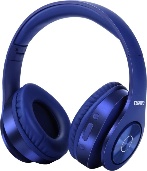 Audífonos inalámbricos Bluetooth,estéreo, 35 horas de tiempo de reproducción, con graves profundos - Imagen 2