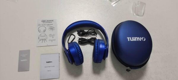 Audífonos inalámbricos Bluetooth,estéreo, 35 horas de tiempo de reproducción, con graves profundos - Imagen 8
