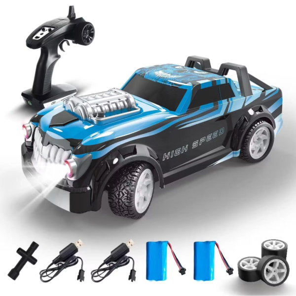 Carro Control remoto Drift RC Car, 1: 14 escala 4WD 4X4 2.4Ghz control remoto Monster Truck