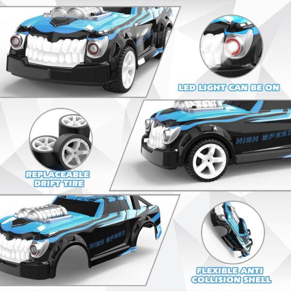 Carro Control remoto Drift RC Car, 1: 14 escala 4WD 4X4 2.4Ghz control remoto Monster Truck - Imagen 5