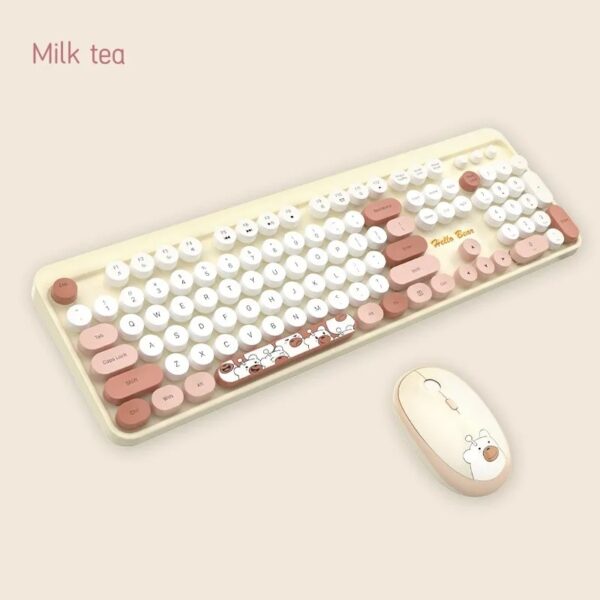 Combo Teclado y Mouse Inalámbrico Weibo WB-216: Eficiencia y Comodidad al Alcance de tu Mano #09 - Imagen 7