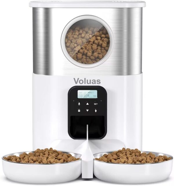 Comedero inteligente automático de alimentos secos para mascotas