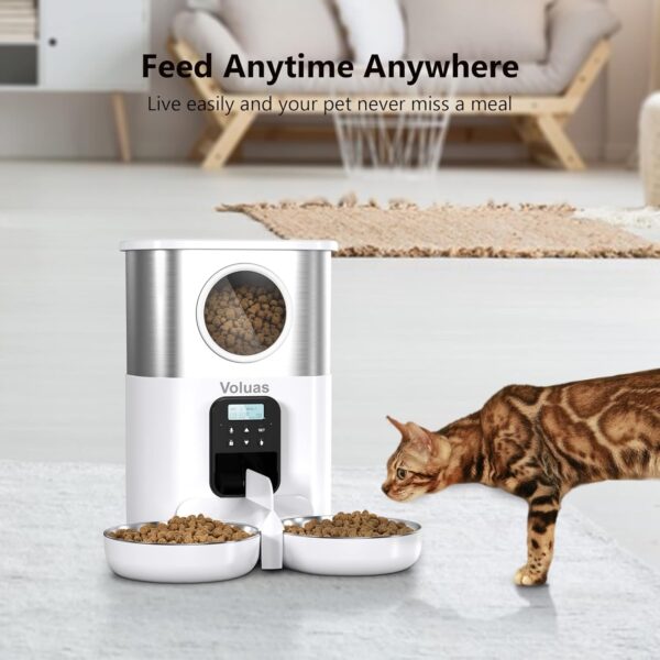 Comedero inteligente automático de alimentos secos para mascotas - Imagen 2