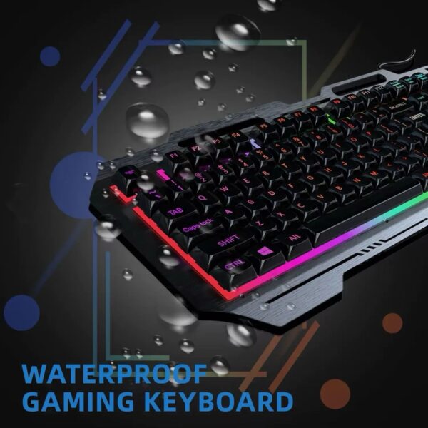 Combo Gamer  Teclado + Mouse RGB Jertech KM-960 - Imagen 6
