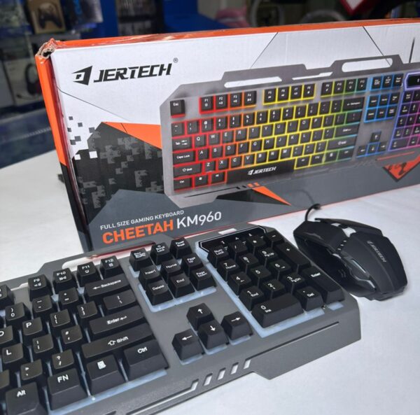 Combo Gamer  Teclado + Mouse RGB Jertech KM-960 - Imagen 3