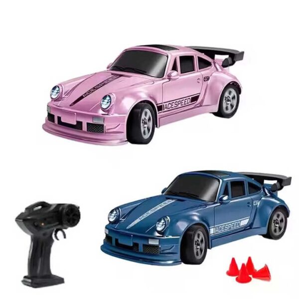 Mini Carro RC 1:64 🚗 Luces, velocidad y acción estilo Hot Wheels - Imagen 7