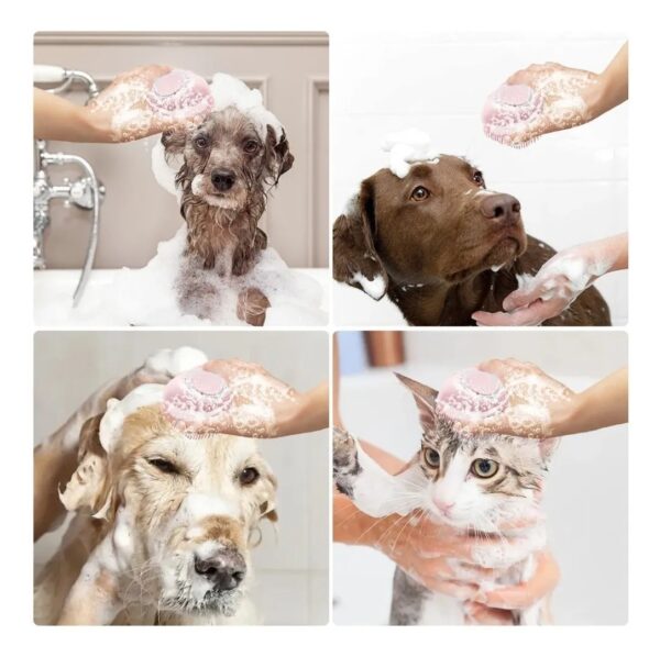 Cepillo de baño para mascotas - Cepillo de masaje - Imagen 7
