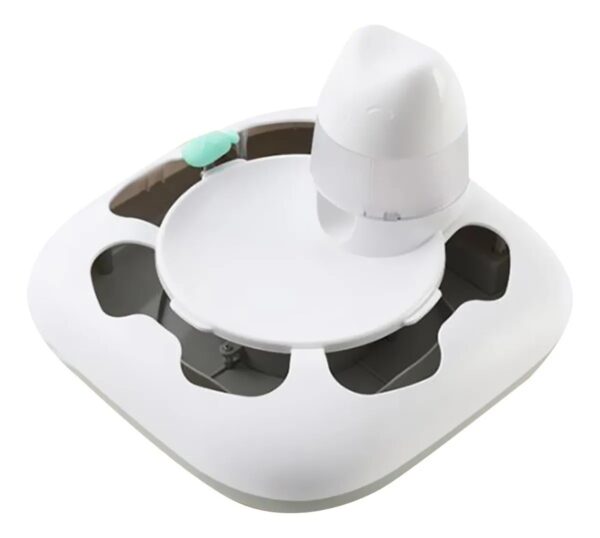 Alimentador Automático con Juguete Interactivo – Comida y Diversión para tu Mascota