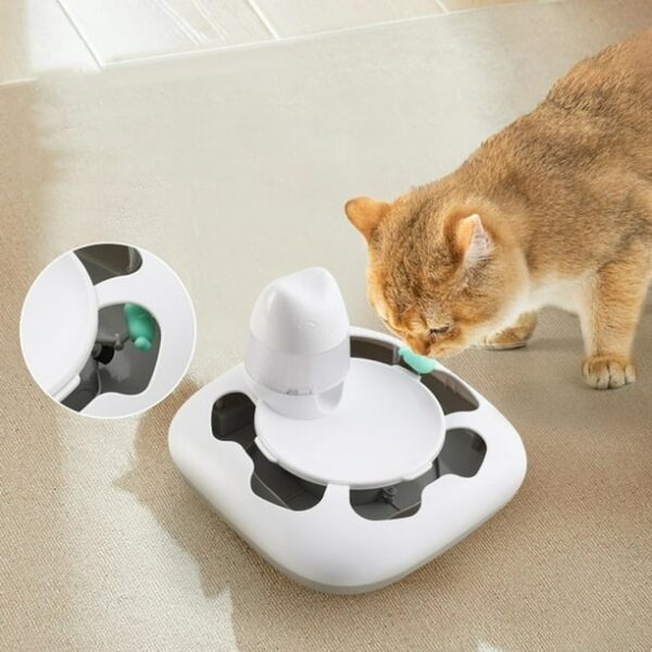 Alimentador Automático con Juguete Interactivo – Comida y Diversión para tu Mascota - Imagen 8