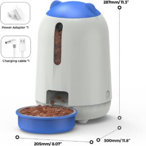 Comedor PAPIFEED con App WiFi 2.4G – Capacidad de 3L para Alimentación Segura y Puntual