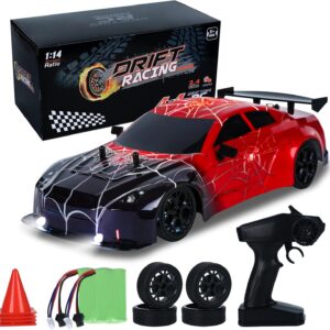 Coche RC 4x4 Drift con luces LED – Potencia, control y diversión sin límites